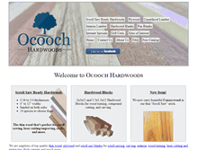 Tablet Screenshot of ocoochhardwoods.com